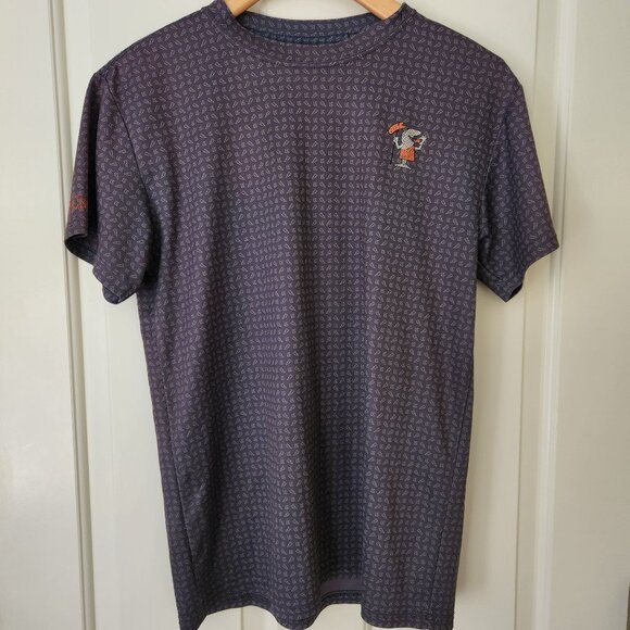 Little Caesars Pizza T-Shirt Logo Print Crew Neck Short Sleeve  Soft Comfy M - Picture 2 of 9